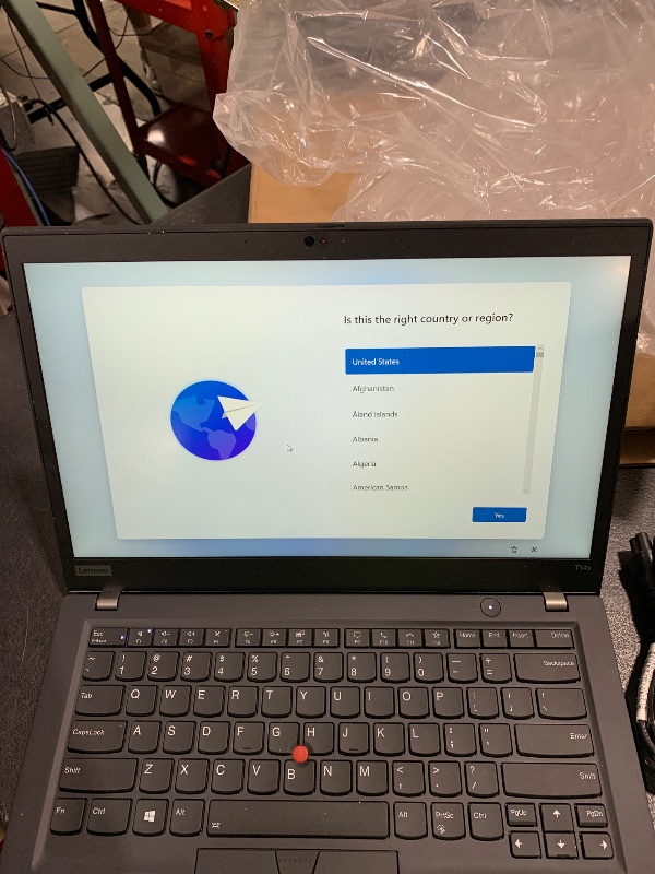 Photo 1 of Lenovo ThinkPad T14s Gen 1 14-Inch FHD Laptop Computer, Intel Core i7-10510U, 16GB DDR4 RAM, 512GB SSD, Thunderbolt 3, Windows 11 Pro (Renewed)