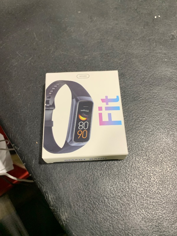 Photo 1 of Fitness Tracker with Step Counter/Calories/Stopwatch, Activity Tracker, Health Tracker with 24/7 Heart Rate Monitor, Sleep Tracker 5 ATM Waterproof,1.10''AMOLED Screen, Pedometer Watch for Women Men