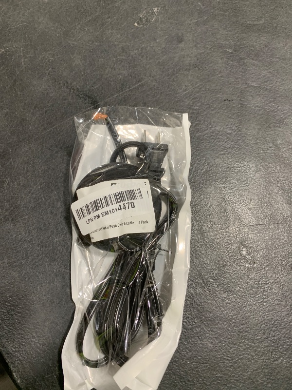 Photo 1 of [UL Listed ] PLUSPOE 5Ft 18AWG AC Power Cord Plug w/Floor Foot Pedal Push Switch Inline Lamp Light On-Off Control