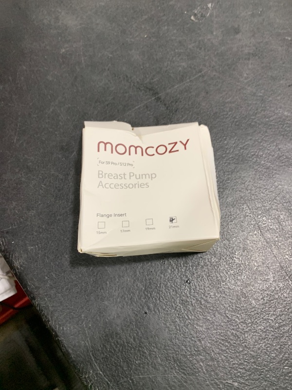 Photo 1 of Momcozy Flange Insert 21mm Compatible with 24mm Flange/Shield of Most Pumps, Insert for Breast Pump Replacement Accessories, 4PCS 21mm