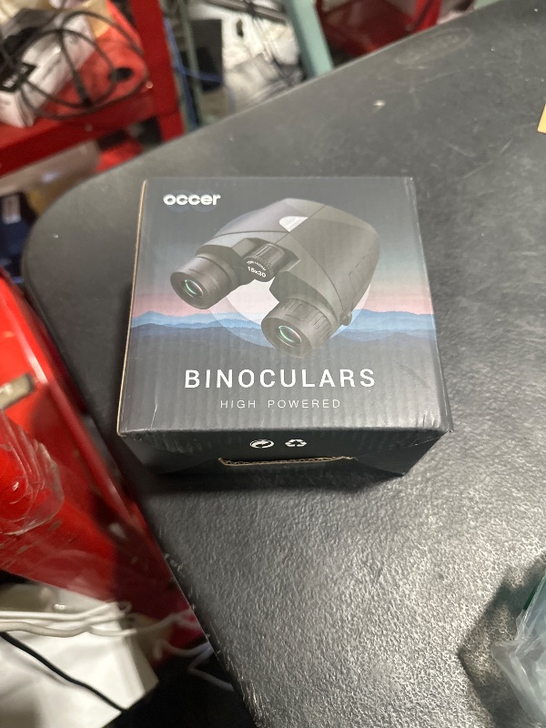 Photo 1 of 15x30 Compact Binoculars for Adults and Kids - Occer Large View High Powered Binoculars for Bird Watching - Lightweight Easy Focus Binocs with Low Light Vision for Hunting Cruise Ship Travel