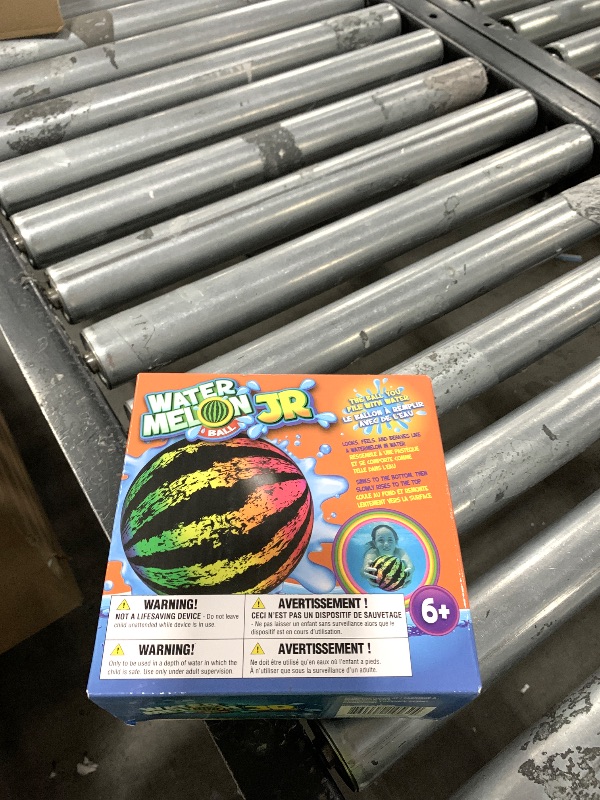 Photo 1 of Watermelon Ball JR - Pool Toy for Underwater Games - Durable Ball for Pool Football, Basketball & Rugby - Perfect for Water Parties - Fun for Adults & Kids Alike - Fillable Pool Ball - Ages 6+