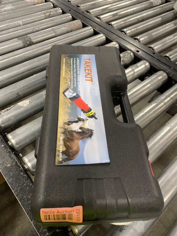 Photo 1 of TAKEKIT Horse Clippers, 600W Professional Heavy Duty Horse Body Clippers, 6-Speeds Large Livestock Clippers for Body Clipping Horse Equine Cattle and Thick Coat Animals, with One Set of Extra Blades