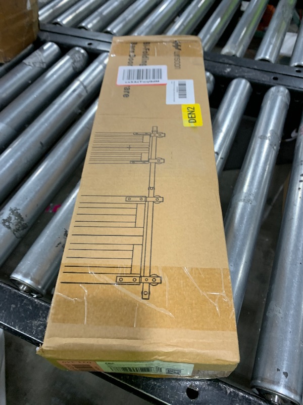 Photo 1 of WINSOON Bifold Door Hardware 40 inch: Bi fold Heavy Duty Bifold Barn Hardware Kit - 40" Sliding Track for Max Two 19" Barn Door Panels 36" Openging - Top Mount, Doors Not Included