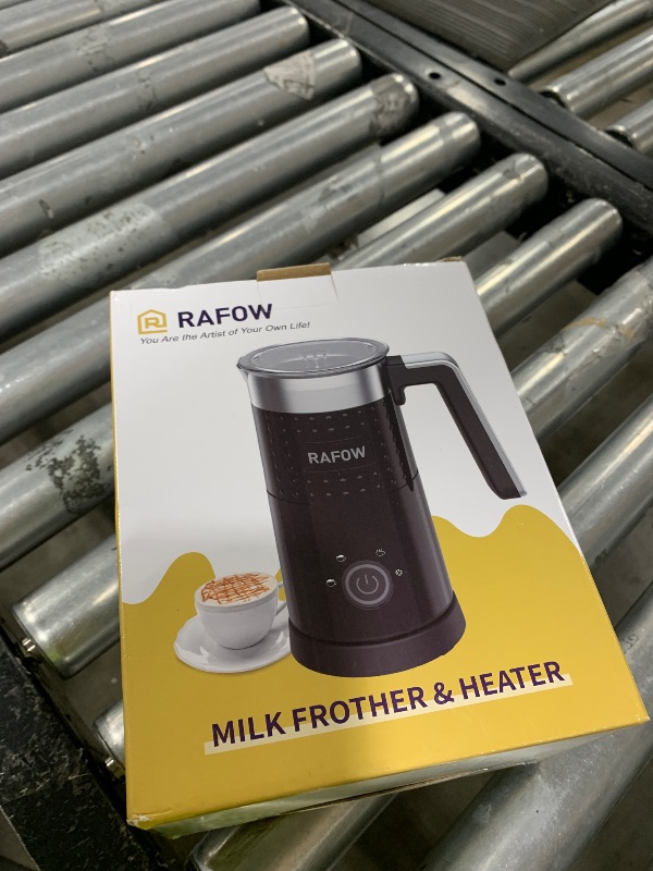 Photo 1 of 4 in 1 Electric Milk Frother: 10oz/350 mL Large Capacity Electric Milk Steamer for Hot and Cold Milk Froth - Automatic Milk Frother & Warmer for Latte, Cappuccinos, Macchiato, Hot Chocolate