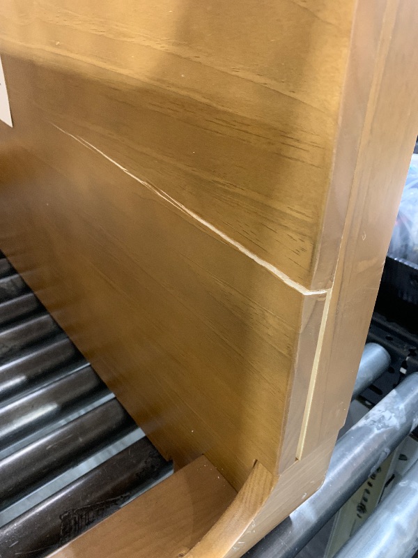 Photo 1 of DAMAGED Plank+Beam Forma Coffee Table, Solid Wood 48 Inch Modern Coffee Table with Shelf, Contemporary Center Table 