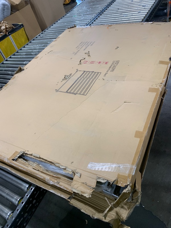 Photo 1 of LUXOR MB7248MM Extra Large Music Dry Erase Whiteboard, 72"W x 48"H Mobile Design, Double Sided with Music Staff Lines on Both Sides