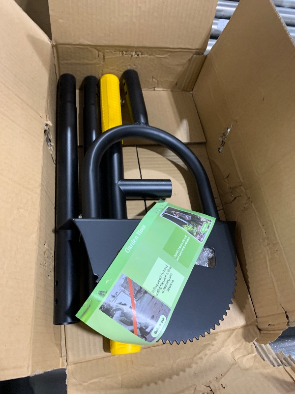 Photo 1 of Luvenia Garden Edger Chopper,42" with Soft T-Handle Sharp Serrated Blade Wide Foot Pedal,Edger Lawn Tool for Pavements, Lawns, Patios and Flower Beds