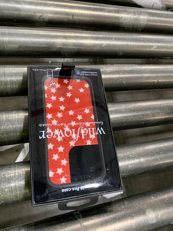 Photo 1 of Wildflower Cases - National Anthem Case, Compatible with Apple iPhone 14 Pro | White, Patriotic, Red, Flag, Stars 