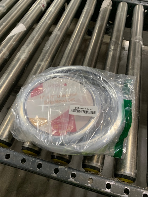 Photo 1 of 4 Pack Chrome Drip Pans, Compatible with Whirpool Kenmore Frigirate Stove Top Drip Bowls. Include 2 Pcs 6'' Range Replacement Drip Pans and 2 Pcs 8 '' Cooktop Drip Pans