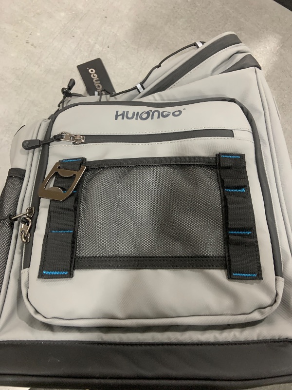 Photo 1 of Hulongo Large Waterproof Insulated Cooler Backpack for Men & Women, Leak Proof Cooler Backpack for Camping, Beach, Fishing, Picnic, Travel, Outdoor, 30L, 48Cans