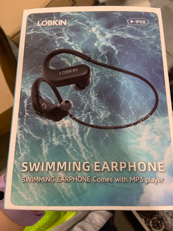 Photo 1 of LOBKIN Waterproof Earbuds for Swimming,Bone Conduction Headphones