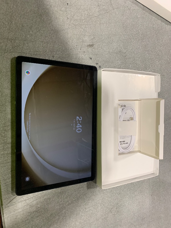 Photo 1 of Samsung Galaxy Tab A9+ Plus 11” 64GB Android Tablet, Big Screen, Quad Speakers, Upgraded Chipset, Multi Window Display, Slim, Light, Durable, Kids Friendly Design, US Version, 2024, Silver