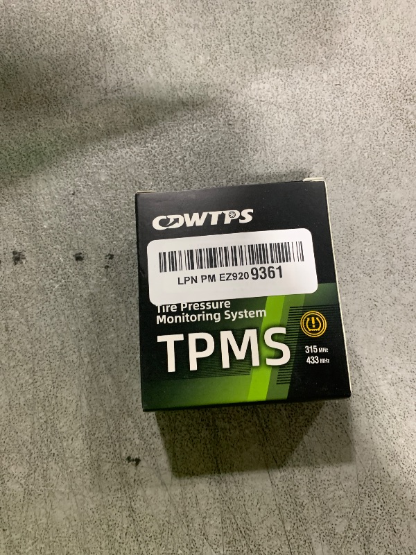 Photo 1 of CDWTPS Tire Pressure Monitor Sensors, 434MHz, Compatible with 2014-2021 Dodge RAM Jeep Cherokee, Replace#68249197AA