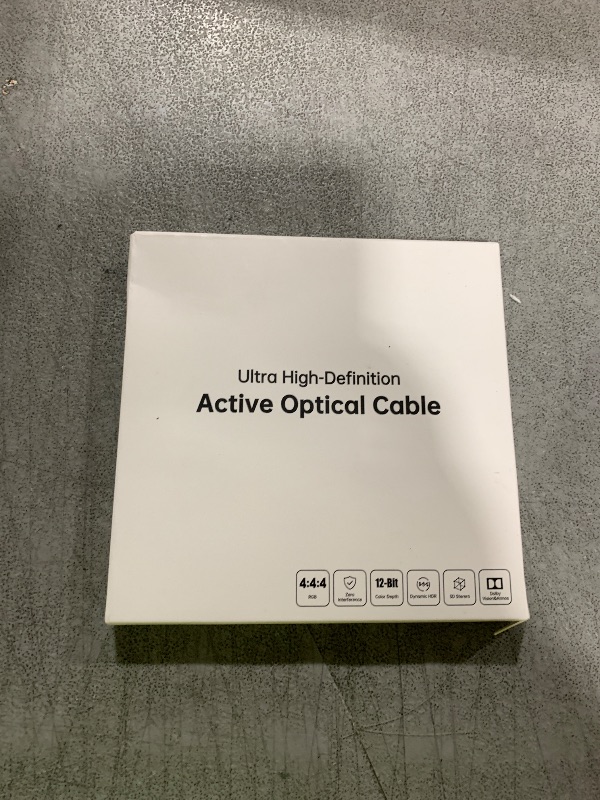 Photo 1 of DGHUMEN 8K HDMI 2.1 Cable 6Ft, Thin Fiber Optic HDMI Cable, 48Gbps Ultra High Speed HDMI Cord, 8K@60Hz 4K@240Hz/120Hz, Dynamic HDR, eARC, HDCP 2.2&2.3, 3D, Compatible for PS4/5/Xbox/TV/Monitor/Laptop