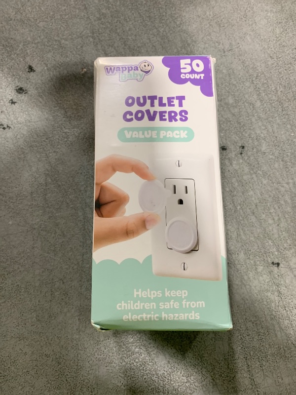 Photo 1 of Outlet Covers Baby Proofing (50 Pack) Safe & Secure Electric Plug Protectors | Sturdy Childproof Socket Covers for Home & Office | Easy Installation | Protect Toddlers & Babies | White