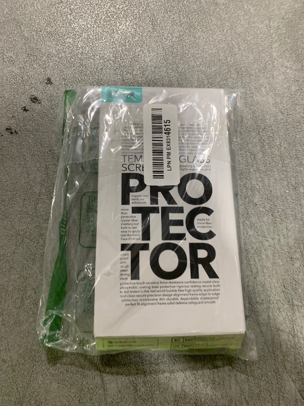 Photo 1 of ESR 3 Pack for iPhone 16e/ iPhone 14/ iPhone 13/13 Pro Screen Protector, Military Grade Shatterproof, 9H Hardness, Tempered Glass with UltraFit Tray