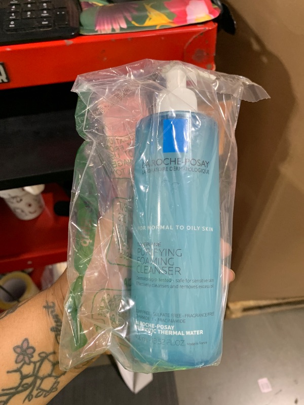 Photo 1 of La Roche-Posay Toleriane Purifying Foaming Facial Cleanser, Oil Free Face Wash for Women & Men with Niacinamide + Ceramides, Pore Cleanser Safe For Sensitive Skin, Won’t Dry Out Skin, Soap Free, 400ml