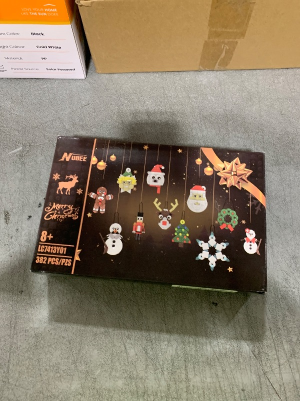 Photo 1 of Christmas Ornaments Building Kit, Christmas Tree, Wreath, Santa, Snowman, Gingerbread, Reindeer, Nutcrackers, Snowflake 11-in-1. Stocking Stuffers Decor Toys Gifts for Boys Girls Kids.