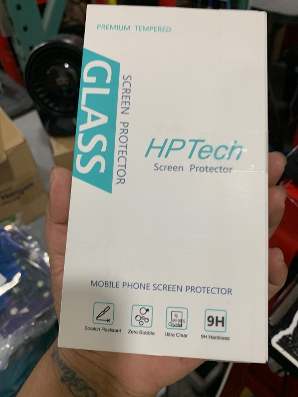 Photo 1 of HPTech (2 Pack Designed for Samsung Galaxy S20 FE, Galaxy S20 FE 5G, Galaxy S20 FE 5G UW Tempered Glass Screen Protector, 9H Hardness, Support Fingerprint Reader, Case Friendly