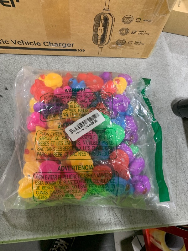 Photo 1 of 144-Pack Mini Rubber Ducks Set, Mini Colorful Rubber Duckies Bath Toy for Child,Float & Squeak Tiny Ducks Pool Toy Set for Kids Party Favors,Birthday Party Supplies,Prize Rewards