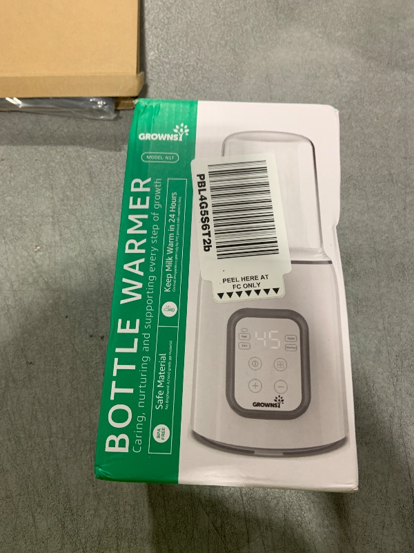 Photo 1 of Bottle Warmer, GROWNSY 8-in-1 Fast Baby Milk Warmer with Timer for Breastmilk or Formula, Accurate Temperature Control, with Defrost, Sterili-zing, Keep, Heat Baby Food Jars Function