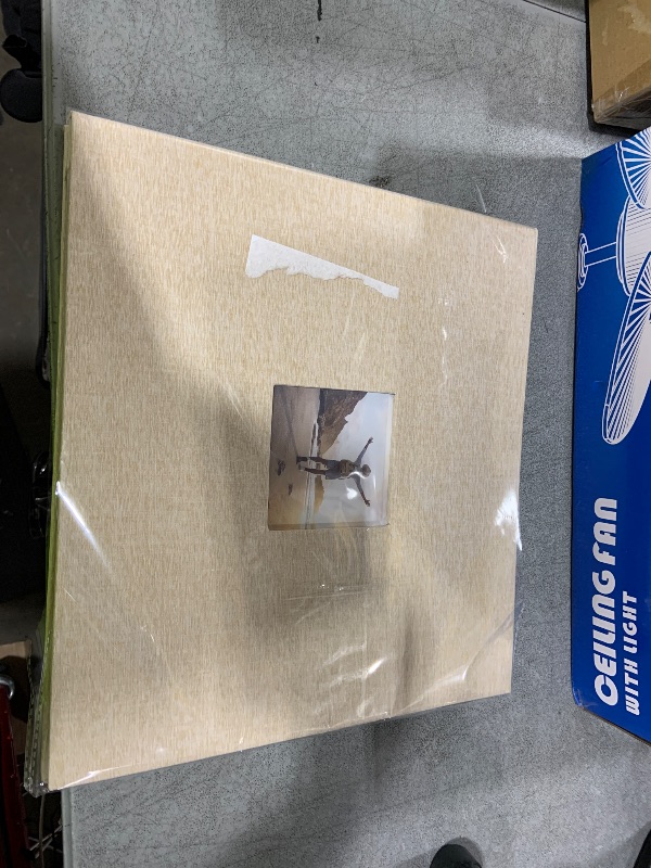 Photo 1 of 12x12 Fabric Scrapbook, Sand