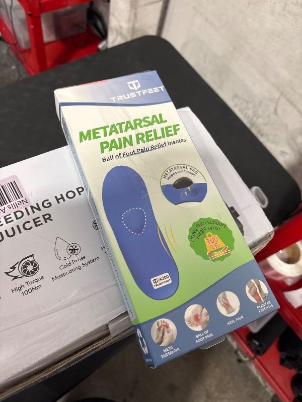 Photo 1 of Trustfeet Heavy Duty Support Metatarsal Pain Relief Insoles for Metatarsalgia,Morton's Neuroma,Ball of Foot Pain Relief,Plantar Fasciitis,Arch Support Orthotics Shoe Inserts for Man Women-D