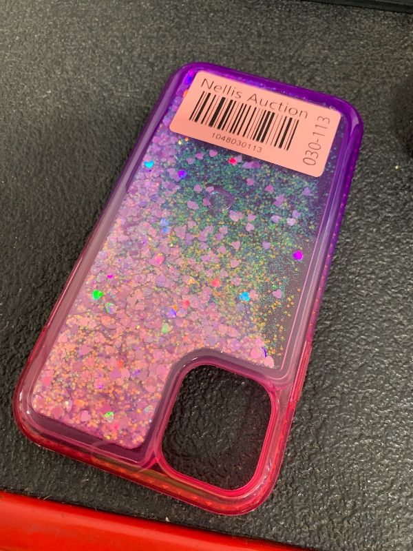 Photo 1 of NGB Designed for iPhone 11 Case, Pink/Purple | Glitter Liquid Sparkle Cute Cover for Women Girls Kids | with Tempered Glass Screen Protector & Ring Holder & Wrist Strap
