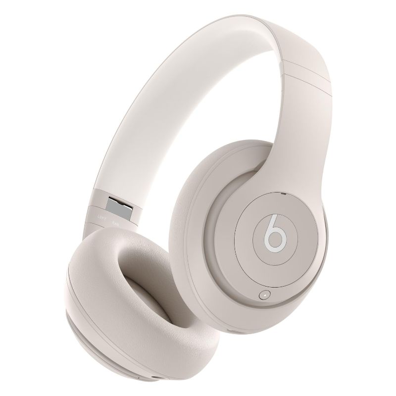 Photo 1 of Beats Studio Pro - Wireless Bluetooth Noise Cancelling Headphones - Sandstone (Renewed)
