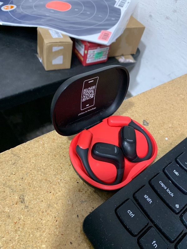 Photo 1 of Philips A6709 Air Conduction Headphones,True Wireless Bluetooth Headphones,Open-Ear Fit,Quality Sound,Clear Call,28 H Battery,Fast Charging,LED Safety Lights,IP55,Multipoint Connectivity,App Control