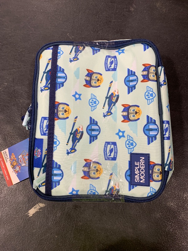 Photo 1 of Simple Modern Paw Patrol Kids Lunch Box for School | Reusable Insulated Lunch Bag for Toddler, Girl, and Boy | Exterior & Interior Pockets | Hadley Collection | Paw Patrol Helicopter Chase