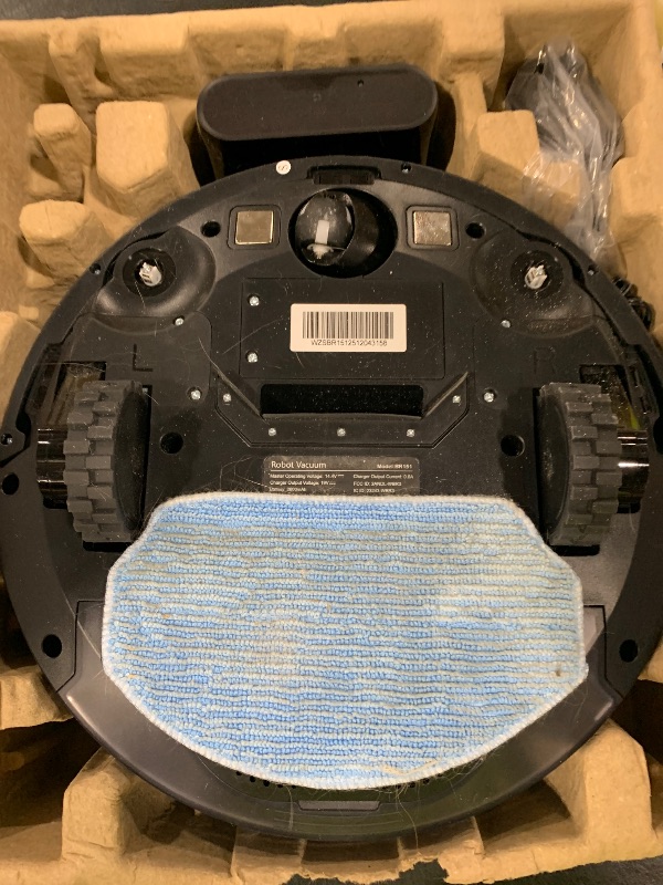 Photo 1 of Robot Vacuum and Mop, 2 in 1 Robotic Vacuum Cleaner with Schedule, App/Voice, Slim Mopping Vacuum Robot with Watertank and Dustbin, Self-Charging, Easy of Use, Ideal for Hard Floor, Pet Hair, Carpet