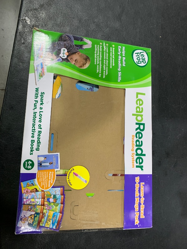 Photo 1 of LeapFrog LeapReader System Learn-to-Read 10 Book Mega Pack, Pink