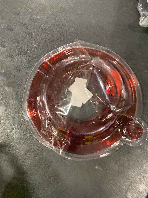 Photo 1 of Pouring Shield for KitchenAid Tilt Head 4.5-5QT Stainless Steel (Only),Safety Pouring Shield,Splatter Guard for kitchenaid mixer bowl,Kitchen Aid Stand Mixers (Transparent Red, for 4.5-5 QT)