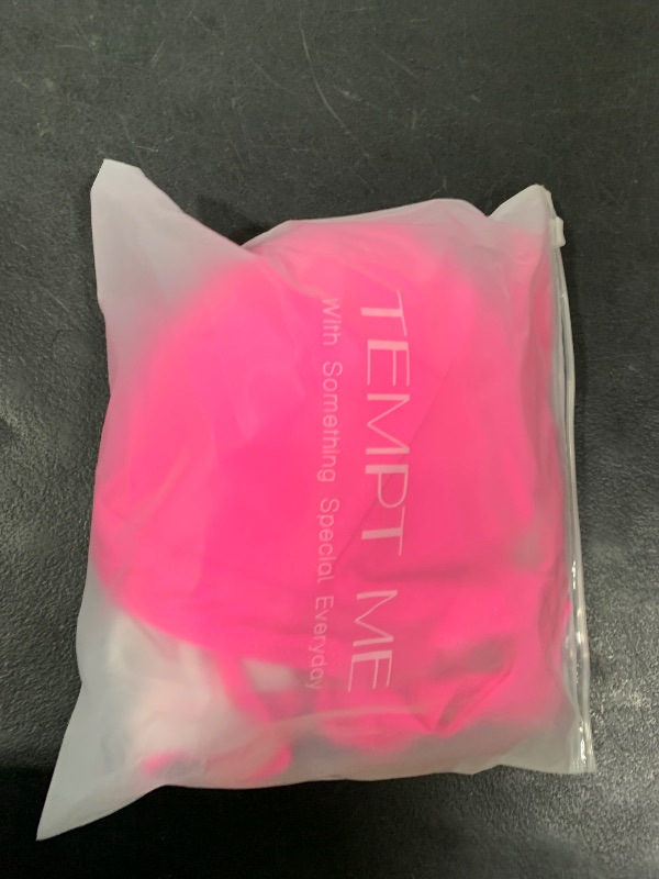 Photo 1 of Tempt Me Women's Vintage Swimsuits Hot Pink Retro Halter Ruched High Waist Bikini with Bottom XL