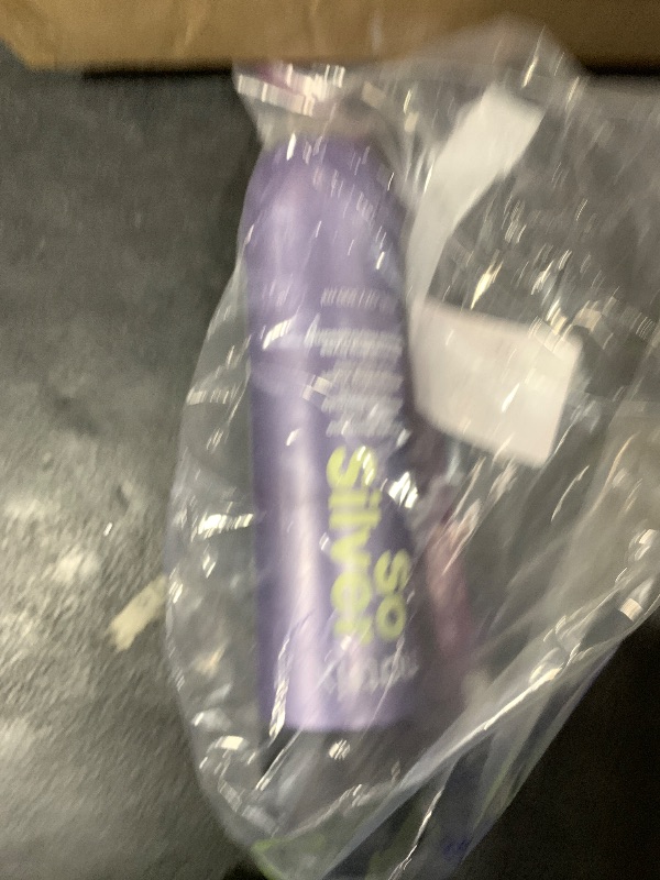 Photo 1 of Matrix So Silver Purple Shampoo - Eliminates Brassiness, Restores Cool Blonde Color, With Color Depositing & Brightening Technology, Vegan, 10.1 Fl. Oz.
