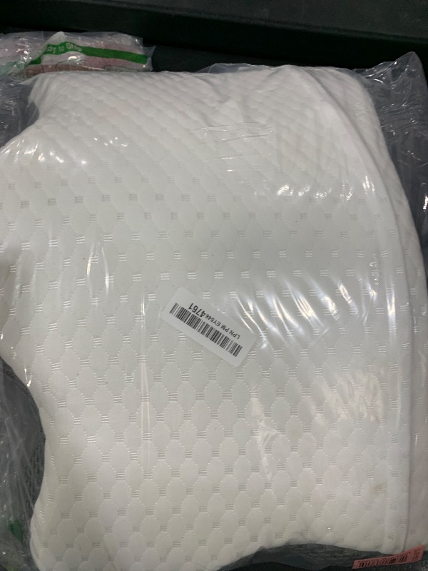 Photo 1 of CHxxy Memory Foam Pillows, Cervical Pillow for Neck and Shoulder Pain Relief, Ergonomic Contour Bed Pillow, Soft for Side Sleep Stomach Sleeping and Back Sleeper