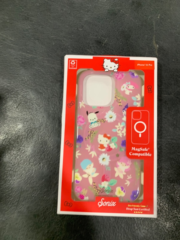 Photo 1 of Sonix x Sanrio Case for iPhone 16 Pro | Compatible with MagSafe | 10ft Drop Tested | Hello Kitty and Friends Floral