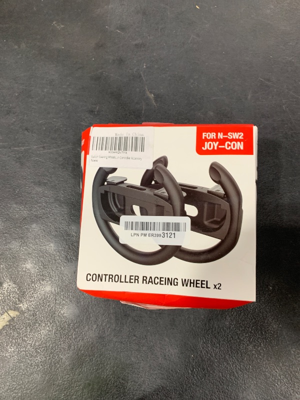 Photo 1 of DLveer for Nintendo Switch 2 Steering Wheels Joy-Con Controllers,Racing Wheels for Mario Kart 9/8, Simulates Realistic Racing Experience, Nintendo Switch 2 Steering Wheel Joycon Controller Accessory