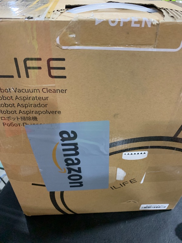Photo 1 of ILIFE V5s Plus Robot Vacuum and Mop Combo with Wi-Fi/App/Alexa, Automatic Self-Charging Robotic Vacuum Cleaner, Slim and Quiet, Cleans Hard Floors Carpets and Pet Hair (V5s Pro Upgrade Version)