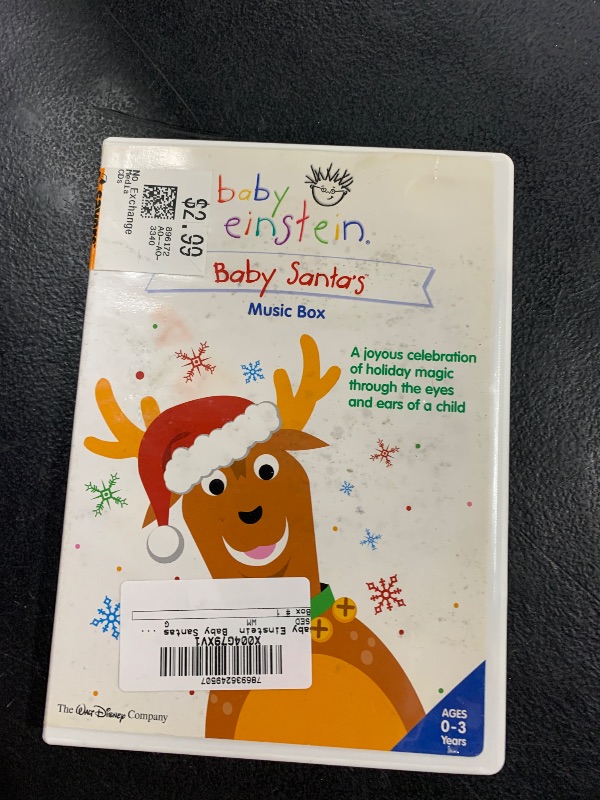 Photo 1 of Baby Einstein - Baby Santa's Music Box [DVD]