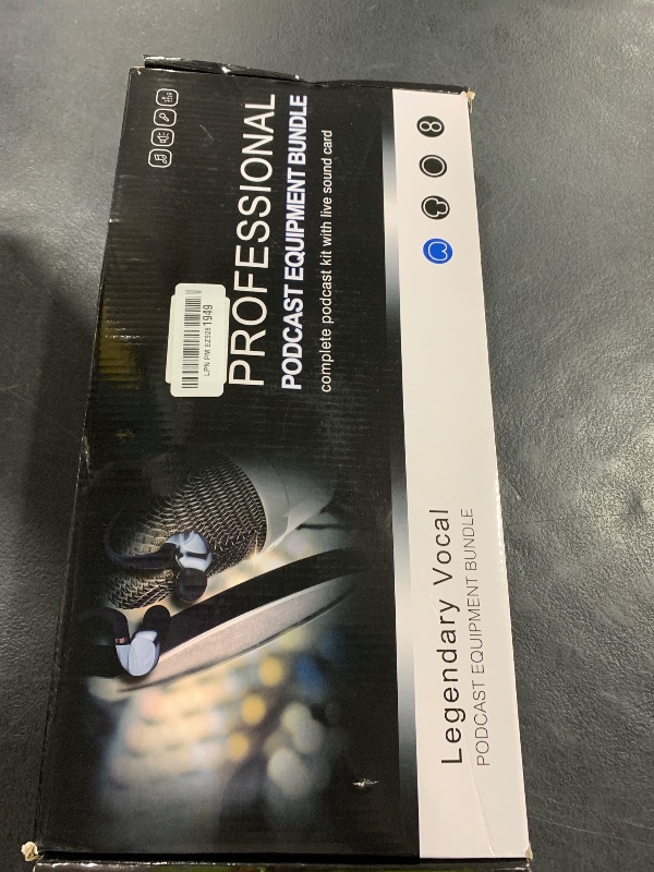 Photo 1 of Podcast Equipment Bundle, BM-800 Condenser with Voice Changer, Recording Studio Package - Podcast Microphone Bundle for Laptop, Streaming/Live Broadcast/YouTube Recording (AM200-V8)