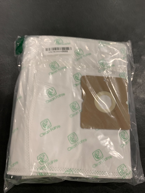 Photo 1 of CF Clean Fairy Vacuum bags Compatible With Bissell 203-7270 Clean Along 48K2 Severin Canister Samsung VC08, Severin BC 7045, BC 7055, BC 7055, 7058, Dirt Devil DD 7071-0 (15 Bags)