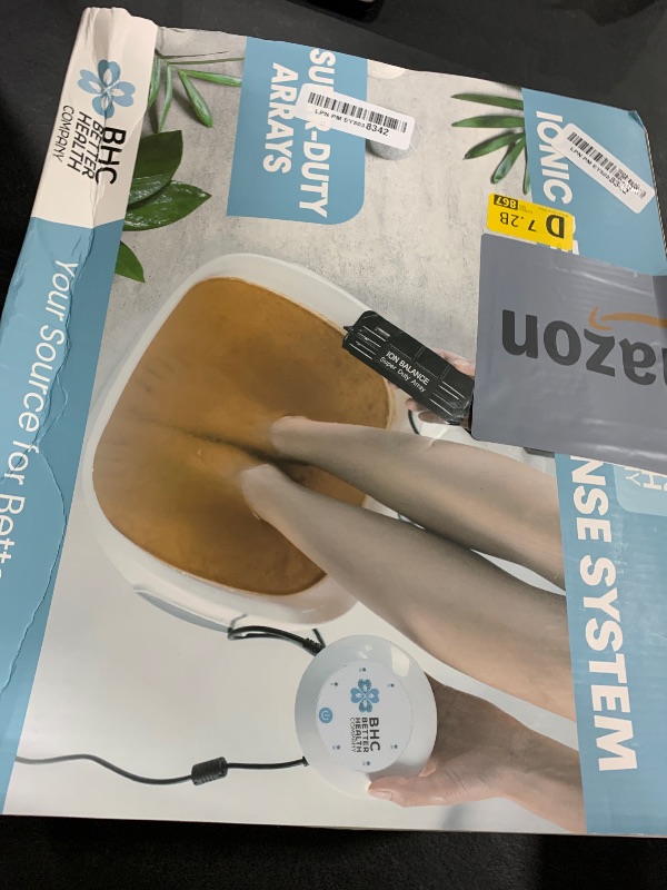 Photo 1 of Ionic Foot Bath Detox Machine - Foot Spa Bath for Home Use - Free Regain Health & Vitality Booklet & Brochure (02 Detox Machine Home&Pro with Basin)