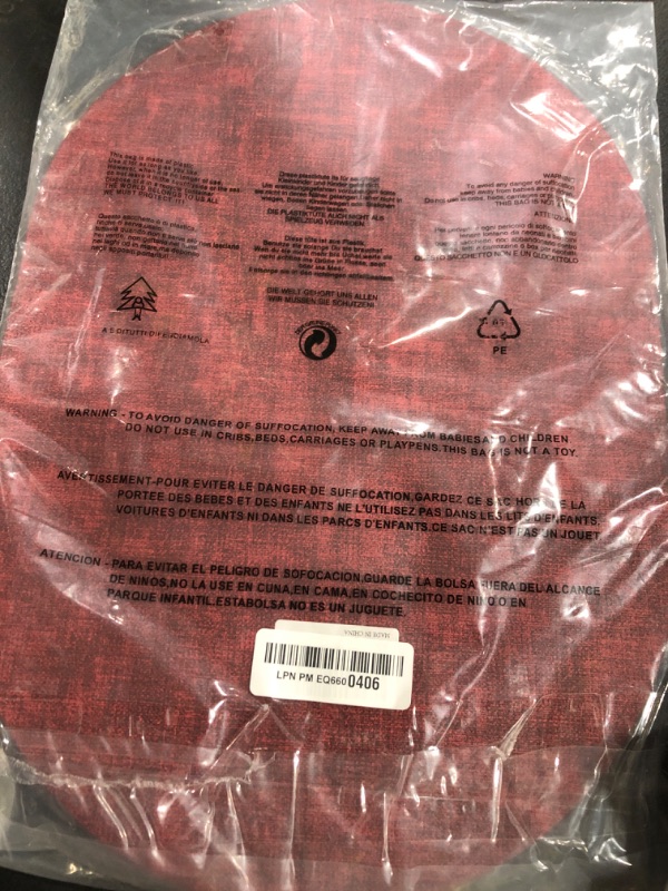 Photo 1 of BARTHKIT Placemats for Dining Table Set of 6 Non-Slip, Heat Resistant Oval Leather Placemat Double Layer, Waterproof Table Mats Easy to Clean for Kitchen Dining Room Coffee Office Table, Wine Red