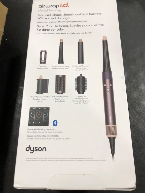 Photo 1 of Dyson Limited Edition Airwrap i.d.™ Multi-Styler and Dryer Straight+Wavy in Jasper Plum