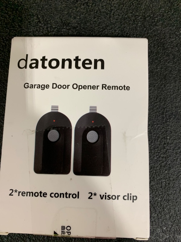 Photo 1 of datonten Replacement Garage Door Opener Remote,Compatible with Genie Garage Door Opener ACSCTG Type 1,390MHZ,2 Pack