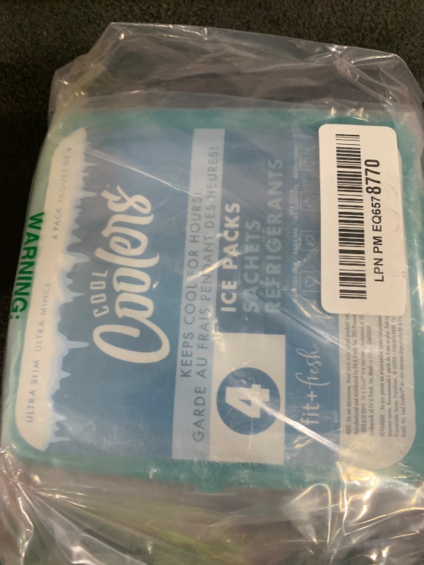 Photo 1 of Cool Coolers by Fit and Fresh 4 Pack Slim Ice Packs