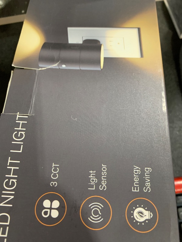 Photo 1 of NIORSUN Dimmable Night Light,LED Night Lights Plug Into Wall 0-100LM with 3 Light Modes,Ultra-Slim Design,Dusk to Dawn Sensor,Night Light Plug in for Hallway Bathroom Stairway Bedroom,Black,8 Pack